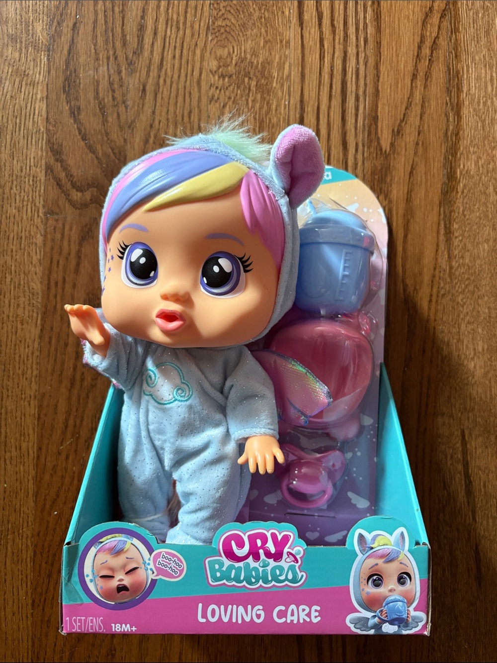 Cry Babies Loving Care Jenna Doll – Baby Doll with Accessories – New in Box
